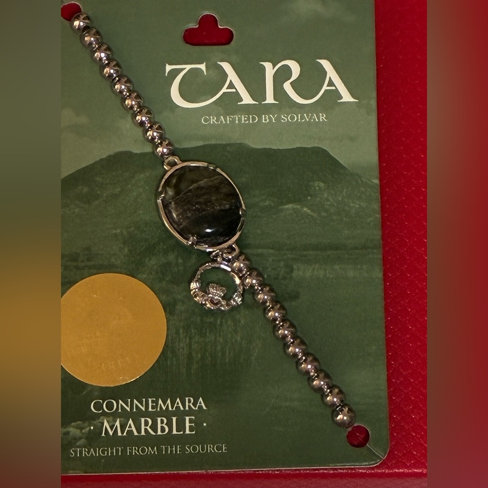 Tara Connemara Marble Irish Bracelet